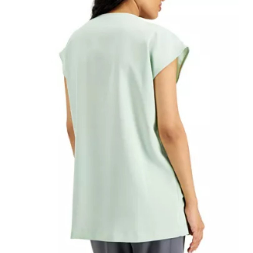 Alfani Ruffle Front Top, - Picture 2 of 3